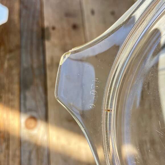 Pyrex Turquoise Butterprint 472 casserole with lid - Picture 6 of 12